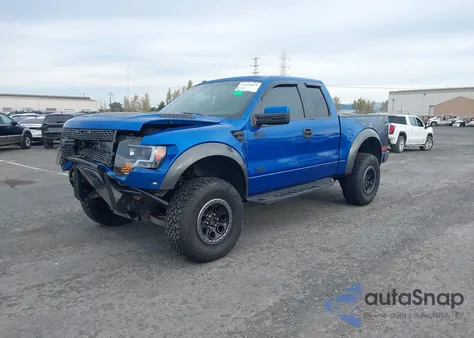 2010 Ford F-150 Svt Raptor from USA, damaged, VIN 1FTEX1E68AFA59011